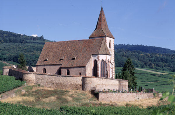 Hunawihr : église mixte Saint-Jacques-le-Majeur