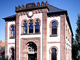 ﻿Niederbronn : synagogue - vue extérieure