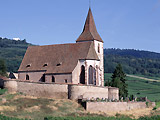 Hunawihr : église mixte Saint-Jacques-le-Majeur