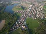 Ensisheim : cité Sainte-Thérèse - vue aérienne