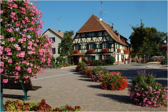 Scherwiller : maison du village