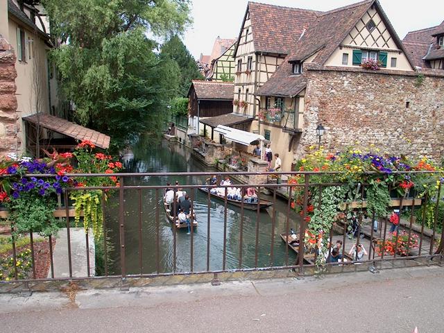 Colmar : quartier touristique de la Petite Venise