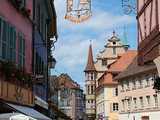 Colmar : rue du centre ville historique