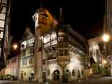 Colmar : maison Pfister éclairée 