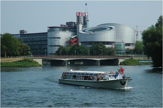 Strasbourg : palais des Droits de l'Homme