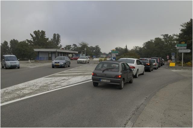 Neuf-Brisach : passage de la frontière