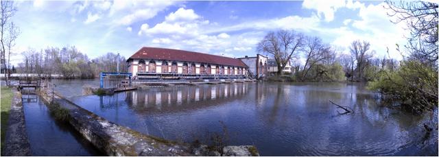 Illkirch : barrage sur l'Ill