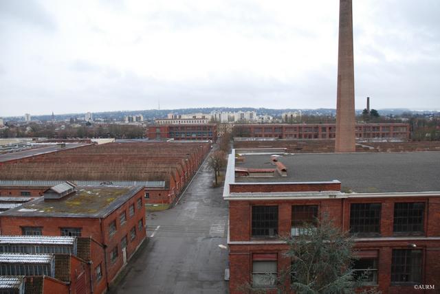 Mulhouse : ancienne usine textile DMC, un des fleurons industriels de la cité