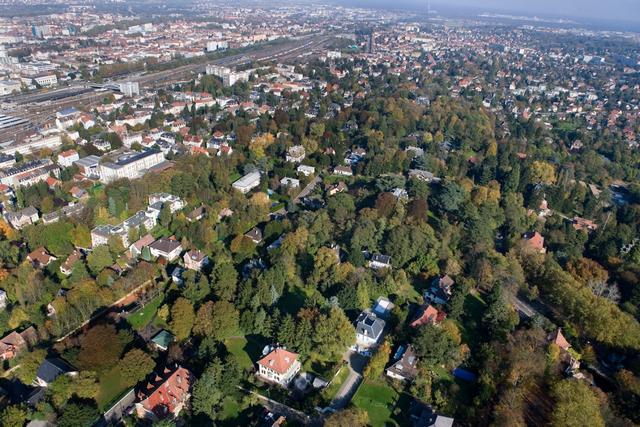 Mulhouse : quartier du Rebberg - vue aérienne