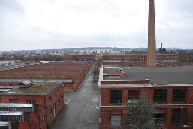 Mulhouse : ancienne usine textile DMC, un des fleurons industriels de la cité