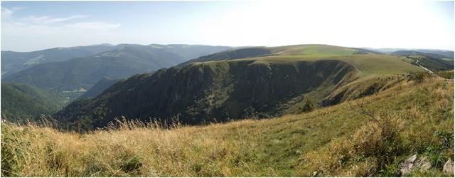 Le massif du Hohneck dans les Vosges centrales  