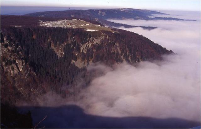 Vallée de la Thur sous les nuages