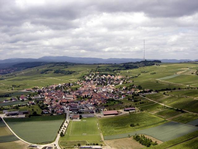 Nordheim : les dernières collines sous-vosgiennes et le début de la Route des Vins