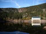 La centrale EDF du Lac Noir dans les Hautes-Vosges