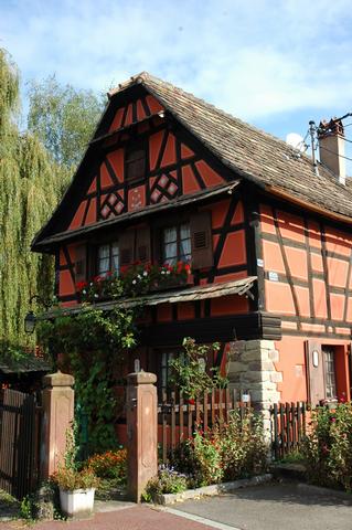 Écomusée d’Alsace : maison de Daubensand,  ancien village de pêcheurs des bords du Rhin