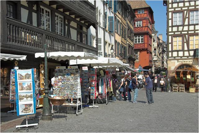 Strasbourg centre : place du Marché-aux-Cochons-de-Lait