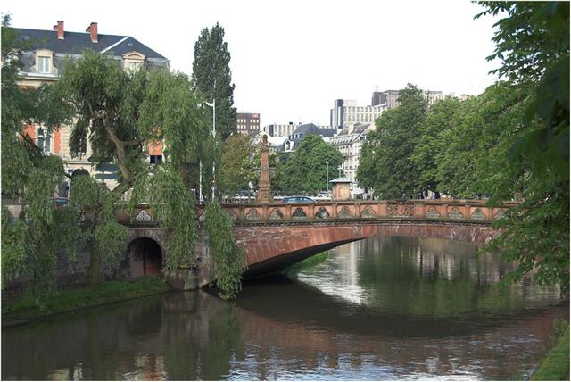 Strasbourg : pont de la Fonderie