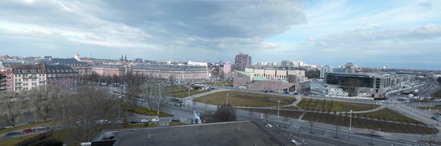 Strasbourg : place de l'Étoile - vue panoramique