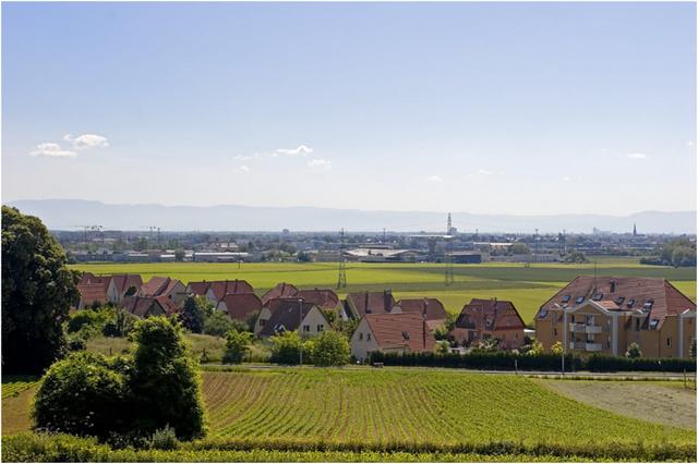 Mundolsheim : périphérie de l’agglomération strasbourgeoise