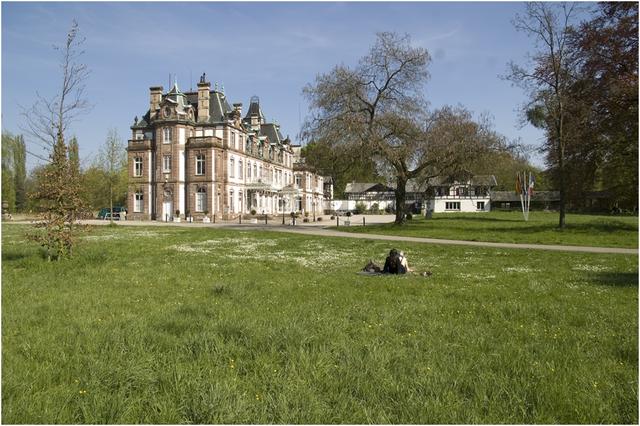 Strasbourg : château et parc de Pourtalès