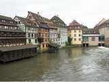 Strasbourg : Petite France - berges de l’Ill