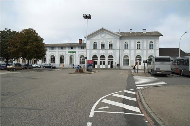 Sélestat : place de la Gare