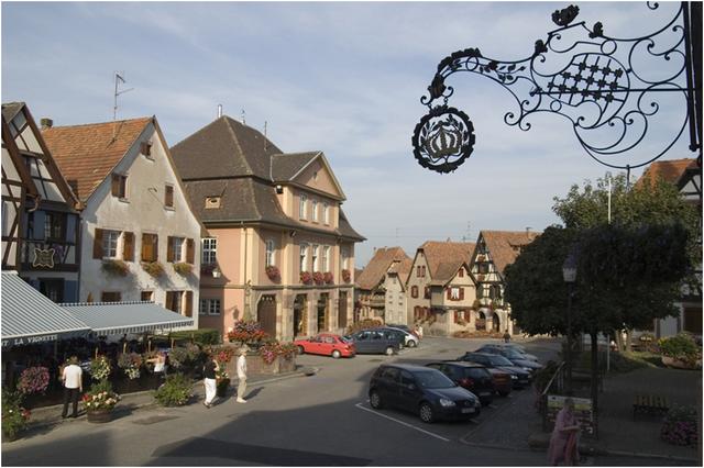 Dambach-la-Ville : rue