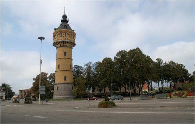 Sélestat : le château d’eau, un point de repère dans le paysage urbain de la cité