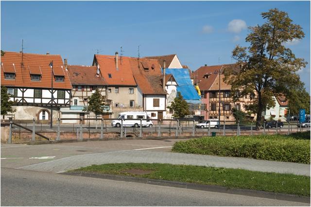 Sélestat : faubourg ancien le long de l’Ill