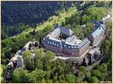 Mont Sainte-Odile : vue aérienne