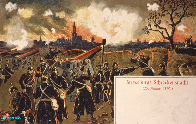 Strassburgs Schreckensnacht (25 August 1870)