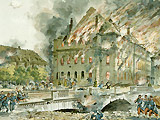 Incendie du Théâtre le 10 Septembre 1870