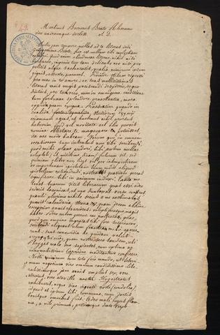 Lettre de Martin Bucer à Beatus Rhenanus, le 15 janvier 1520 (image interactive)