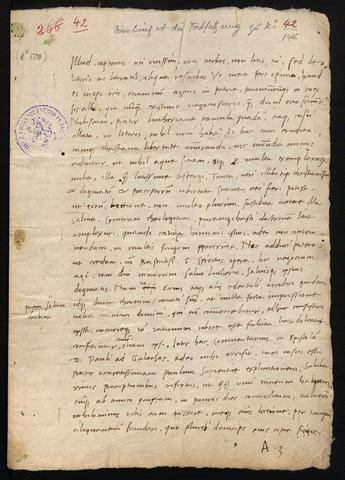 Lettre de Martin Bucer à Beatus Rhenanus, le 15 janvier 1520 (image interactive)