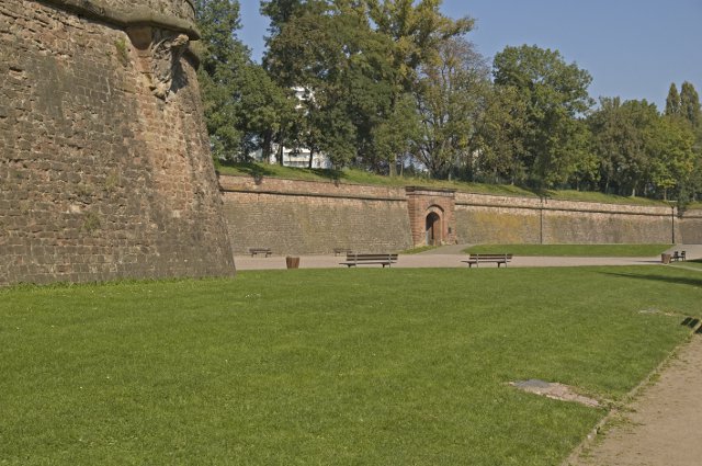 Strasbourg : vestiges de la Citadelle