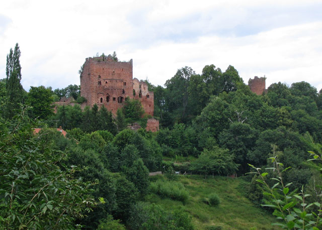 Le palais-donjon des Rathsamhausen : solution sicilienne