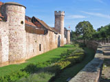 Obernai : courtine médiévale