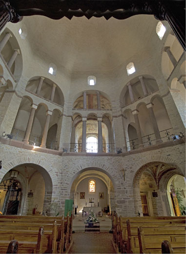 Ottmarsheim : abbatiale Saints-Pierre et Paul - chapelle octogonale