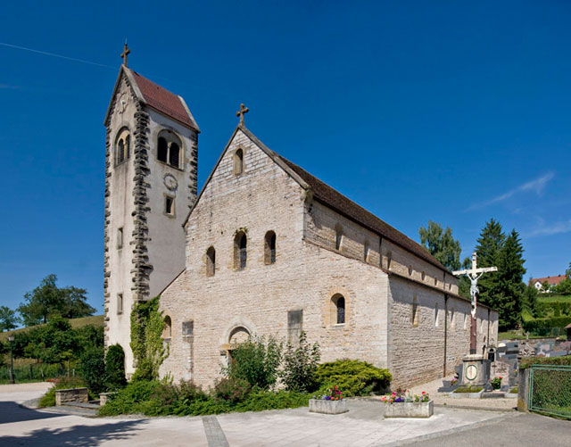 Feldbach : église Saint-Jacques le Majeur, une structure basilicale