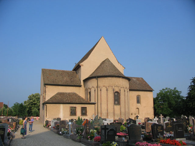 Eschau : abbatiale Saint-Trophime