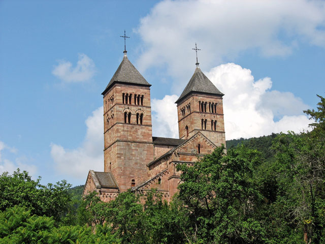 Murbach : abbatiale Saint-Léger