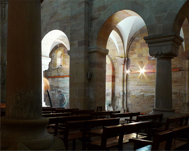 Rosheim : église Saints-Pierre et Paul - vue intérieure