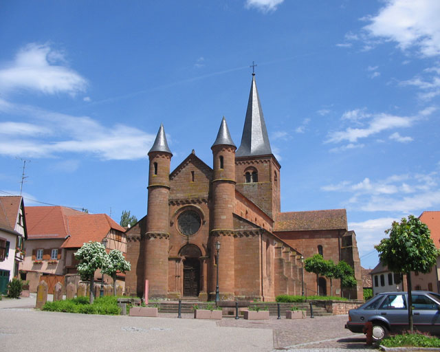 Neuwiller-lès-Saverne : abbatiale Saint-Pierre et Saint-Paul