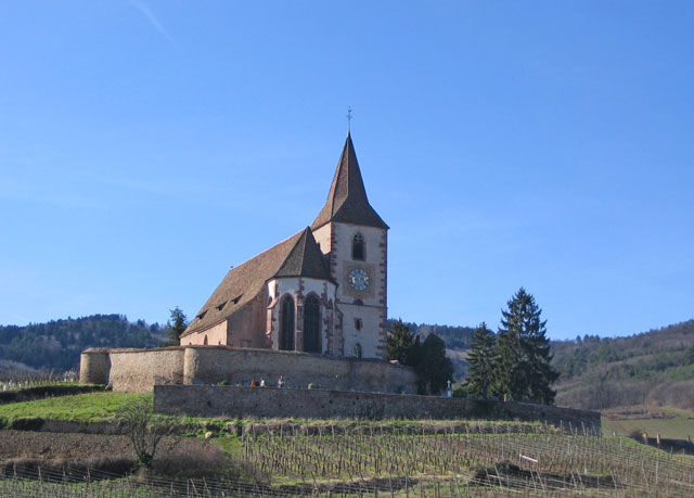 Hunawihr : église fortifiée