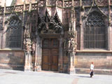 Strasbourg : cathédrale Notre-Dame - portail Saint-Laurent