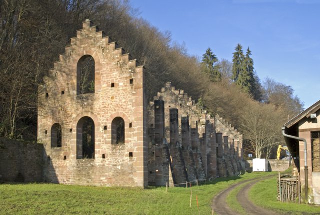 Jaegerthal : forges de Dietrich - halle au charbon