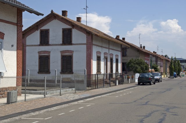 Erstein : maison de l’ancienne cité ouvrière