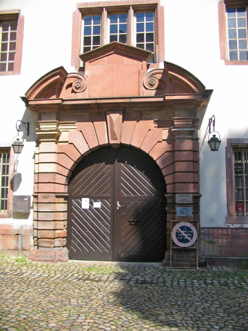 Strasbourg : ancienne fonderie - détail