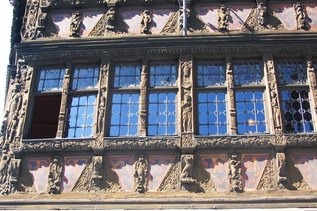 Strasbourg : maison Kammerzell - détails