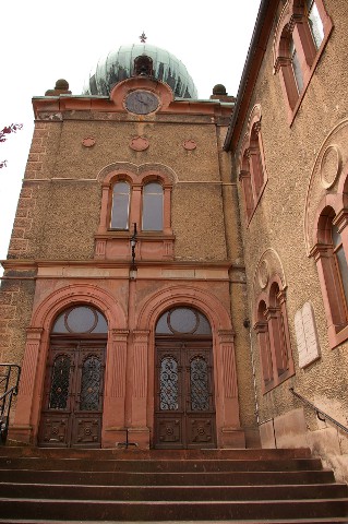 Ingwiller : synagogue - façade